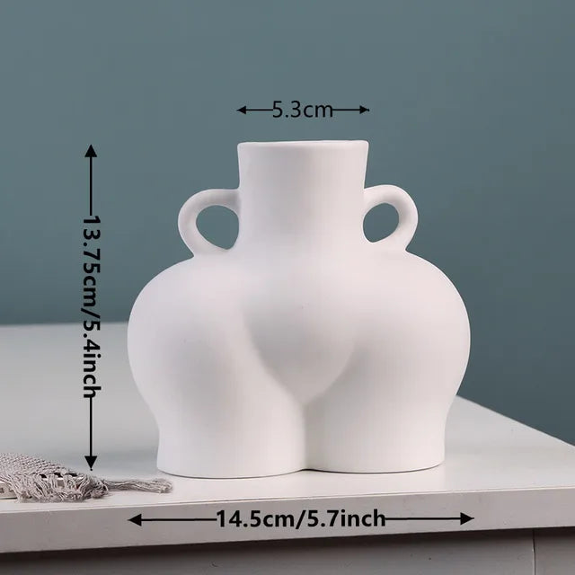 Keramik Wohnaccessoires | Keramik Schlafzimmer Dekoration | Nordische Keramikvase