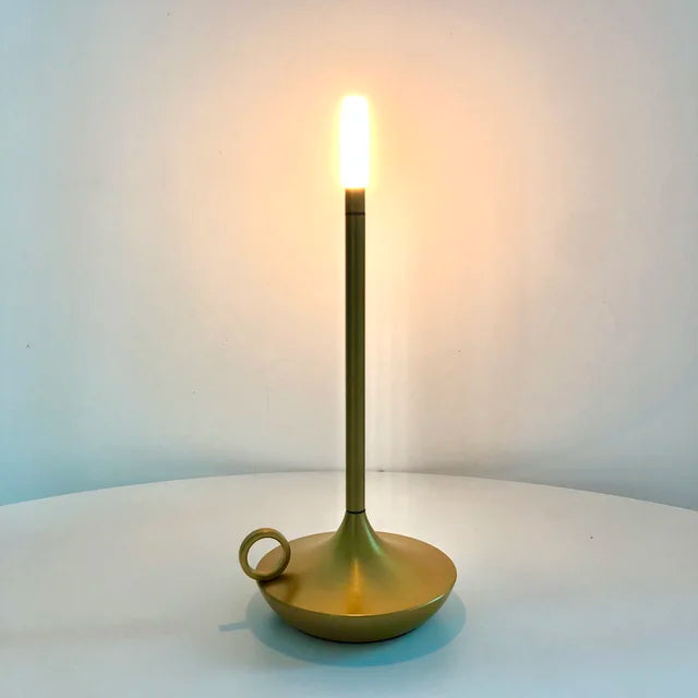 Tragbare Tischlampe mit USB-Ladefunktion und Touch-Funktion - Dekorative Schreibtischlampe für Esszimmer und Nachttisch